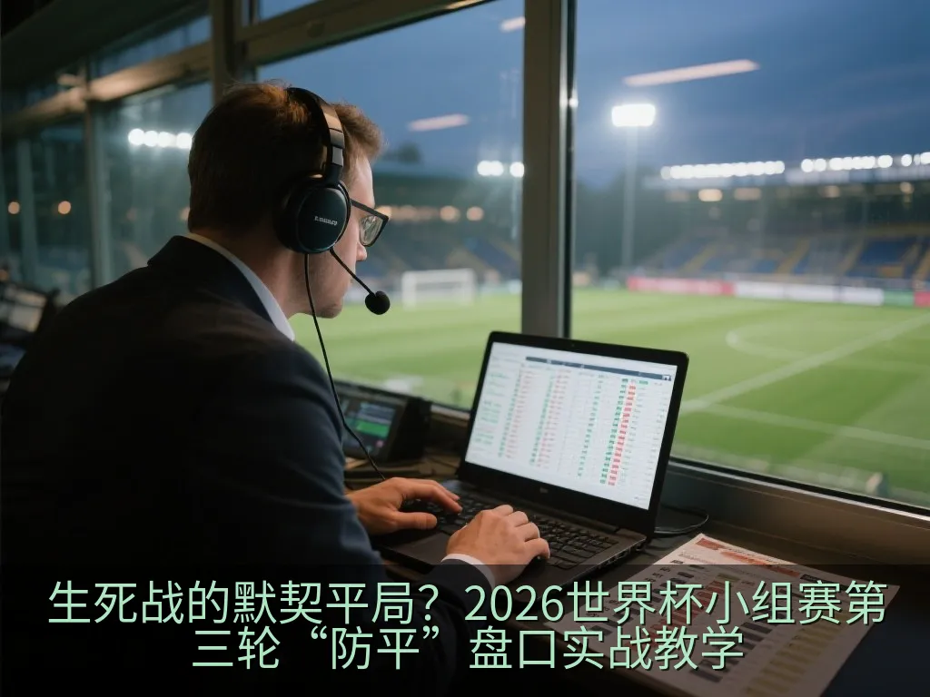 生死战的默契平局？2026世界杯小组赛第三轮“防平”盘口实战教学